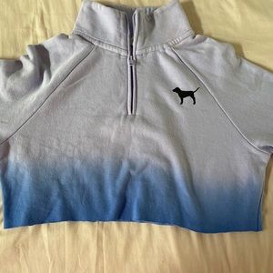 Victoria’s Secret pink quarter zip sweatshirt